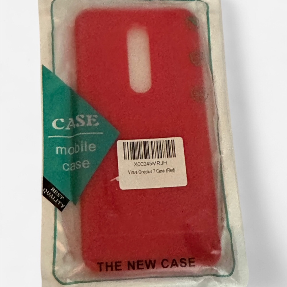 Red OnePlus 7 Case - Picture 2 of 3